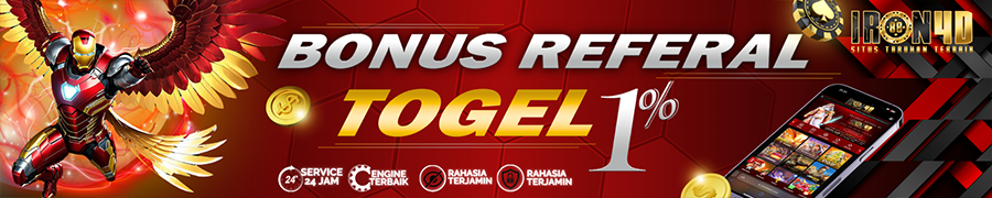 Bonus Refferal Togel 1%